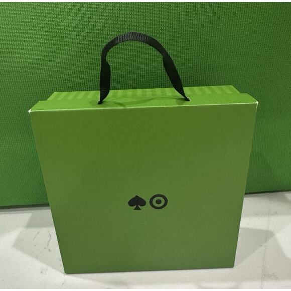 kate spade new york x Target - Green Floral Linear Earrings Limited Edition - Picture 2 of 3